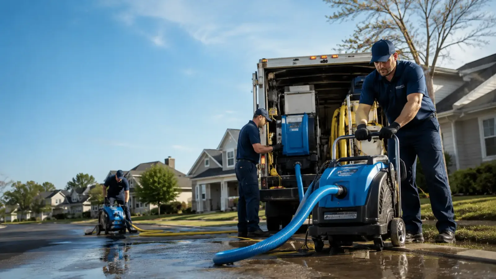 Flood Damage Cleanup in Coal Hill, AR